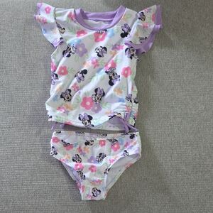 Disney Kids Swim Bikini - Purple and Pink